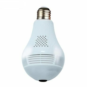 360 Degree Wifi Light Bulb Hidden Camera
