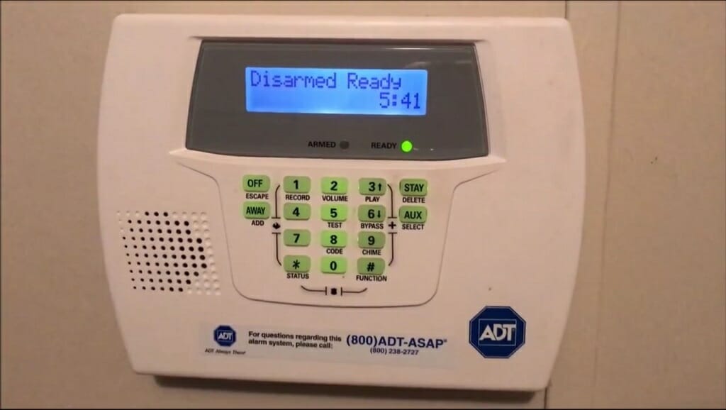 How to Turn Off the Backlight on an ADT Keypad?