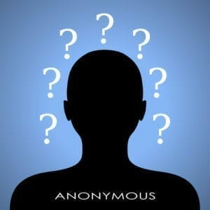 Anonymous internet user Anonymous internet user