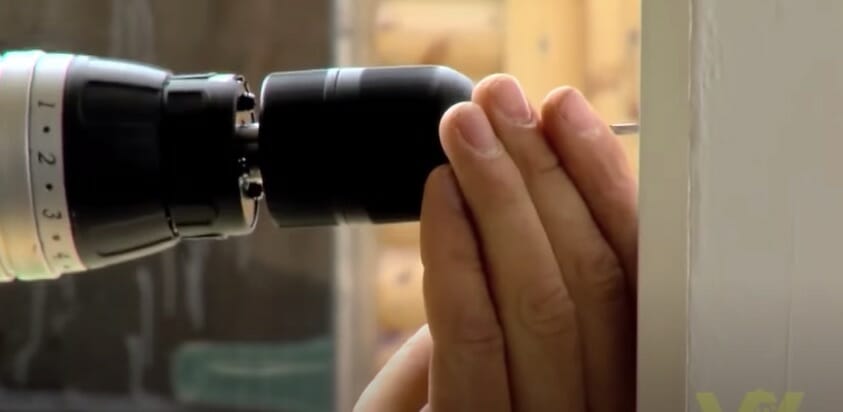drilling holes