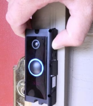 holddown setup button