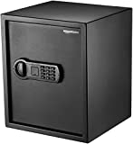Amazon Basics Steel Home Security Safe with Programmable Keypad - Secure...