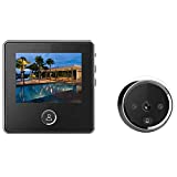 digitsea Video Door Viewer 1200mAh Build-in Lithium Battery Peephole viewer...
