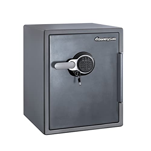 SentrySafe Fireproof and Waterproof Steel Home Safe with Digital Keypad...