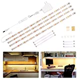 WOBANE Under Cabinet Lighting Kit,Flexible LED Strip Lights Bar,Under...
