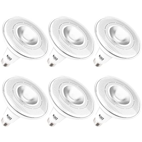 Sunco Lighting PAR38 LED Flood Light Outdoor Bulb, Waterproof Bright...