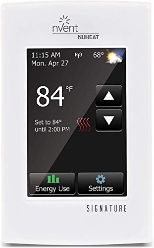 nVent NUHEAT SIGNATURE Programmable WiFi Dual-Voltage Floor Heating...