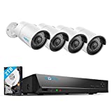 REOLINK 8CH 5MP Home Security Camera System, 4pcs Wired 5MP Outdoor PoE IP...