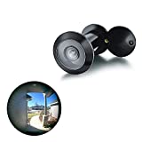 TOGU TG2614YG-MBC Solid Brass UL Listed 220-degree Door Viewer with Heavy...