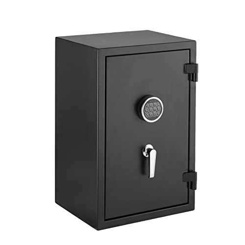 Amazon Basics Fire Resistant Security Safe with Programmable Electronic...