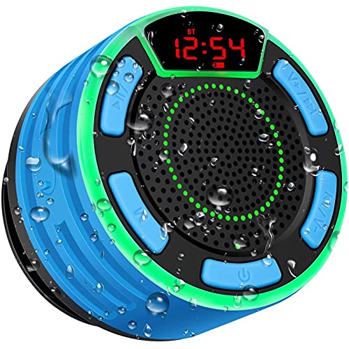 IPX7 Waterproof Speaker, BassPal Bluetooth Portable Wireless Shower...
