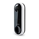 Arlo Essential Wired Video Doorbell - HD Video, 180° View, Night Vision, 2...