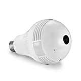 Full HD 1080P Home WiFi Camera, 360 Degree Panoramic Wireless Security IP...
