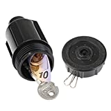 Hide A Key Cash Hider Sprinkler Head, Key Holder Outdoor/Garden/Yard Hiding...