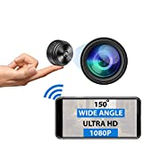 Mini Spy Camera WiFi - 1080P HD - Premium Wireless Hidden Camera with...