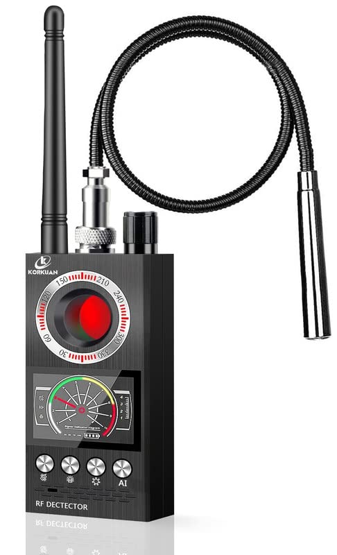 Wattne Anti Spy Detector, Bug Detector, KORKUAN RF Detector, Hidden Camera...