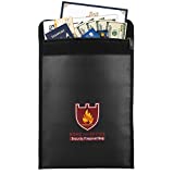 Fireproof Money & Document Bag, MoKo File Document Organizer 15' x 11' Fire...
