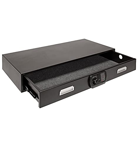 SnapSafe Under Bed Safe, XXL – Under Bed Gun Safe for Firearms,...