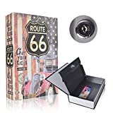 Book safe with Metal Lock box - HENGSHENG Hidden Secret Diversion Book Safe...