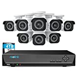 REOLINK 4K Security Camera System, RLK16-800B8 8pcs H.265 4K PoE Security...