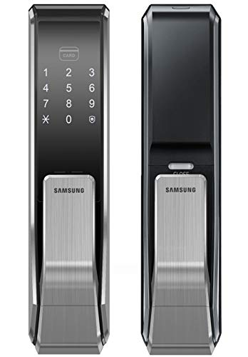 Samsung Digital Door Lock SHS-P717LMK/EN Push Pull Two Way Latch Mortise...