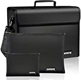 Fireproof Bags - XL Fireproof Document Bags, (17 x 12 x 5 inches) Three...