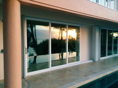 impact resistance sliding door