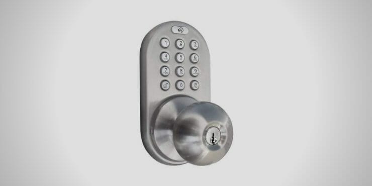 MiLocks TKK-02SN Tkk-Sn Digital Door Knob Lock