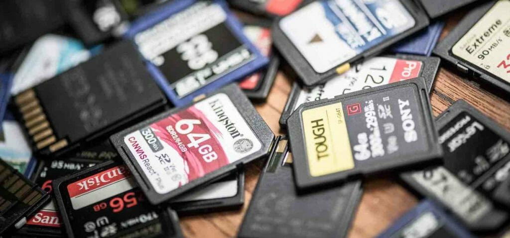 SD card memories