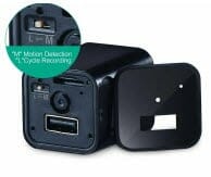 spytechstop long usb charger spy camera