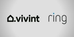 vivint logo and ring logo