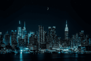 A city