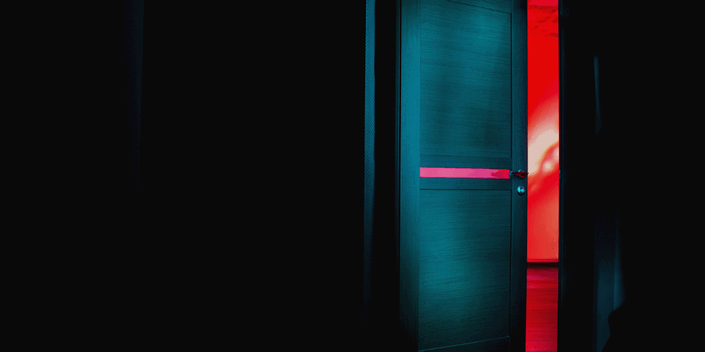 door opened